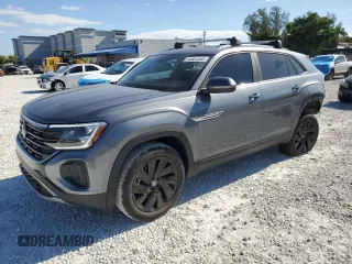 2024 Volkswagen Atlas SE z VIN 1V2WE2CA9RC212112, wystawiony jako Copart lot #52681265 z przebiegiem 29 059 mil mil oraz Szkoda całkowita • Salvage title. Historia ofert i sprzedaży dostępna na DreamBid. Obrazek 1.