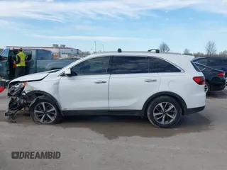 2019 Kia Sorento EX V6 with VIN 5XYPHDA5XKG507641, listed as a IAAI auction lot 41655933 with 171,136 mi miles. Bid and sale history available at carsss.com. Image 14.