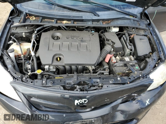 2011 Toyota Corolla L with VIN 2T1BU4EE8BC676231, listed as a Copart auction lot 53930455 with 96,746 mi miles and Salvage Title. Bid and sale history available at carsss.com. Image 11.
