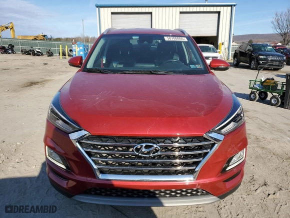 2021 Hyundai Tucson Limited with VIN KM8J3CAL6MU391767, listed as a Copart auction lot 50700005 with 51,066 mi miles and Salvage Title. Bid and sale history available at carsss.com. Image 5.