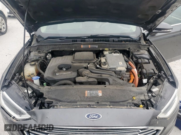2017 Ford Fusion Hybrid Titanium with VIN 3FA6P0RU7HR388521, listed as a Copart auction lot 57318895 with 117,720 mi miles and Salvage title. Bid and sale history available at DreamBid. Image 11.