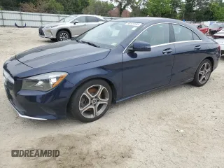 2018 Mercedes-Benz CLA 250 z VIN WDDSJ4GB1JN526412, wystawiony jako Copart lot #59529545 z przebiegiem 82 703 mil mil oraz Szkoda całkowita • Salvage title. Historia ofert i sprzedaży dostępna na DreamBid. Obrazek 1.