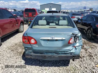 2005 Toyota Corolla CE with VIN 1NXBR30E55Z380976, listed as a Copart auction lot 55688755 with 293,000 mi miles and Salvage title. Bid and sale history available at DreamBid. Image 6.