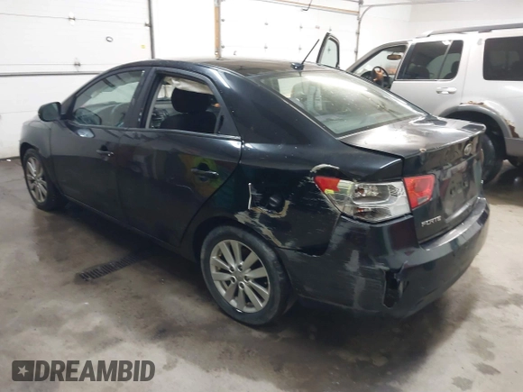 2012 Kia Forte EX with VIN KNAFU4A22C5540752, listed as a IAAI auction lot 41602187 with 191,121 mi miles. Bid and sale history available at carsss.com. Image 3.