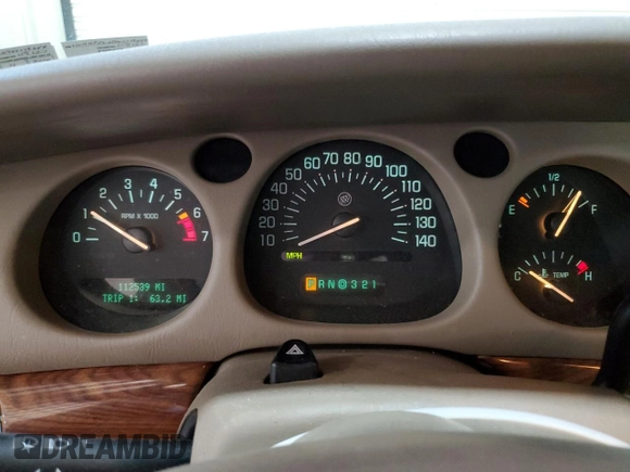 2003 Buick LeSabre Custom with VIN 1G4HP52K83U178354, listed as a Copart auction lot 53713545 with 112,539 mi miles and Salvage Title. Bid and sale history available at carsss.com. Image 9.
