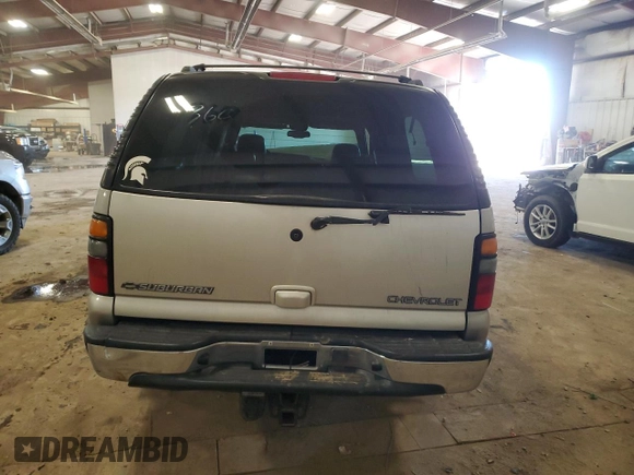 2005 Chevrolet Suburban LT с VIN 1GNFK16Z95J147118, выставлен на аукционе Copart как лот 50602885 с пробегом Не указан миль и Списание • Salvage title. История ставок и продаж доступна на DreamBid. Изображение 6.