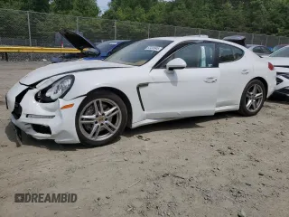 2014 Porsche Panamera with VIN WP0AA2A73EL015249, listed as a Copart auction lot 60434945 with 115,550 mi miles and Salvage title. Bid and sale history available at DreamBid. Image 1.