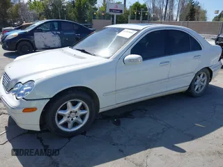 2003 Mercedes-Benz C 240 with VIN WDBRF61J93E012928, listed as a IAAI auction lot 41953644 with Not Provided miles and . Bid and sale history available at carsss.com. Image 2.