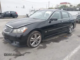 2008 Infiniti M with VIN JNKAY01E78M604106, listed as a IAAI auction lot 42056582 with 123,360 mi miles and . Bid and sale history available at DreamBid. Image 2.