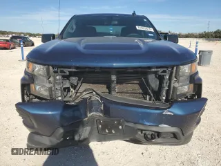 2020 Chevrolet Silverado 1500 Custom with VIN 3GCPWBEF0LG245175, listed as a Copart auction lot 81833874 with 95,334 mi miles and Salvage Title. Bid and sale history available at carsss.com. Image 5.