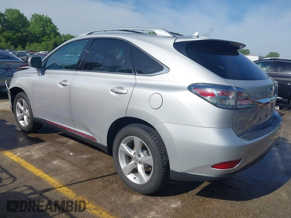2012 Lexus RX 350 z VIN 2T2BK1BA5CC129663, wystawiony jako IAAI lot #42198701 z przebiegiem 156 525 mil mil oraz . Historia ofert i sprzedaży dostępna na DreamBid. Obrazek 3.