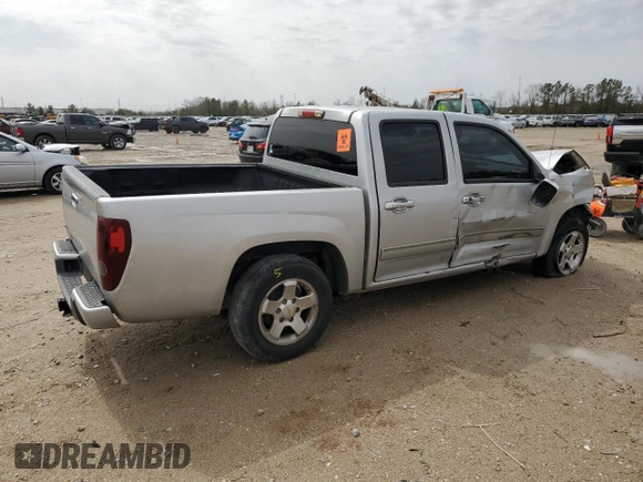 2012 Chevrolet Colorado LT w/1LT with VIN 1GCDSCFE9C8110289, listed as a Copart auction lot 47685055 with 183,845 mi miles and Salvage Title. Bid and sale history available at carsss.com. Image 3.