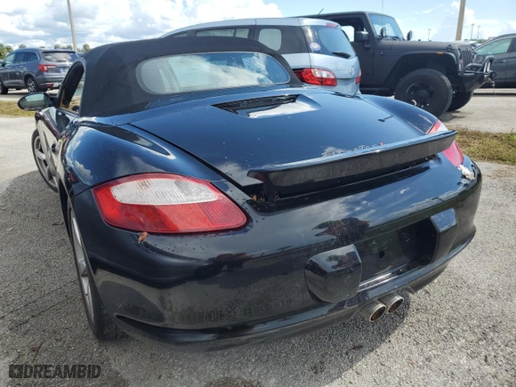 2008 Porsche Boxster with VIN WP0CA29878U710290, listed as a Copart auction lot 73870854 with 0 mi miles and Salvage Title. Bid and sale history available at carsss.com. Image 2.