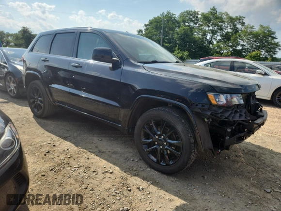 2018 Jeep Grand Cherokee Laredo E z VIN 1C4RJFAGXJC287415, wystawiony jako Copart lot #64182975 z przebiegiem 103 817 mil mil oraz Szkoda całkowita • Salvage title. Historia ofert i sprzedaży dostępna na DreamBid. Obrazek 4.