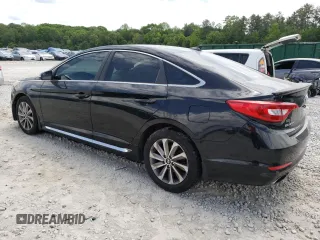 2015 Hyundai Sonata 2.4L Sport with VIN 5NPE34AF9FH061091, listed as a Copart auction lot 54510155 with 233,664 mi miles and Clean Title. Bid and sale history available at carsss.com. Image 2.