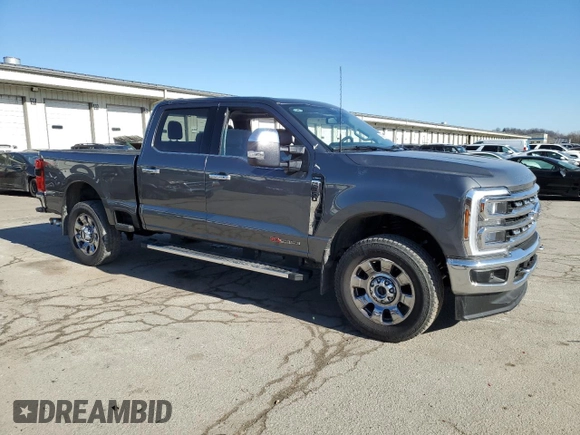 2024 Ford F-350 XL with VIN 1FT8W3BM3REC06545, listed as a Copart auction lot 42999075 with 9,336 mi miles and Salvage Title. Bid and sale history available at DreamBid. Image 4.