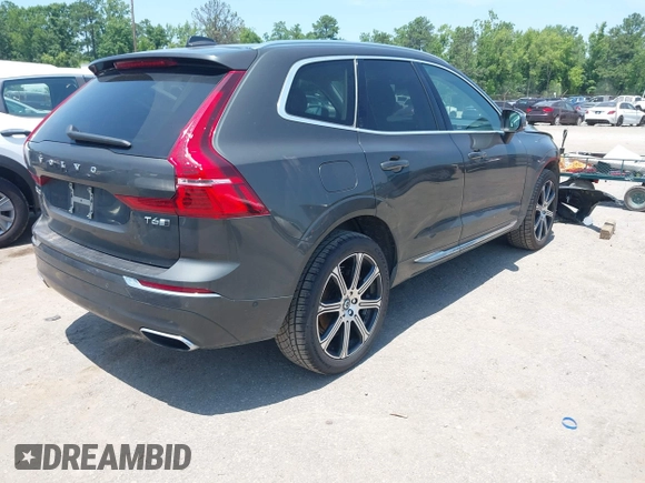 2018 Volvo XC60 Inscription with VIN YV4A22RL1J1010293, listed as a IAAI auction lot 42579713 with 111,081 mi miles and . Bid and sale history available at DreamBid. Image 4.