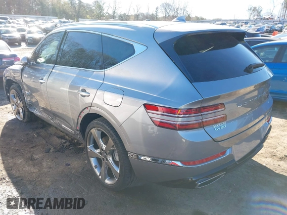2024 Genesis GV80 z VIN KMUHCESC4RU178074, wystawiony jako IAAI lot #41800883 z przebiegiem 10 725 mil mil oraz . Historia ofert i sprzedaży dostępna na DreamBid. Obrazek 14.