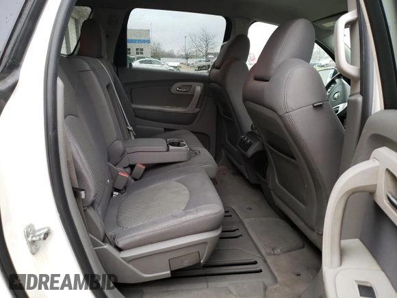 2012 Chevrolet Traverse LS z VIN 1GNKRFED7CJ396589, wystawiony jako Copart lot #52630935 z przebiegiem 130 670 mil mil oraz Szkoda całkowita • Salvage title. Historia ofert i sprzedaży dostępna na DreamBid. Obrazek 12.