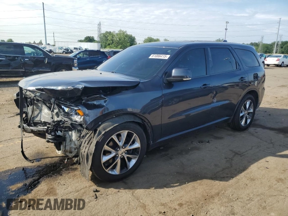 2014 Dodge Durango R/T z VIN 1C4SDJCT4EC446280, wystawiony jako Copart lot #61086415 z przebiegiem 224 046 mil mil oraz Czysty tytuł • Clean title. Historia ofert i sprzedaży dostępna na DreamBid. Obrazek 1.