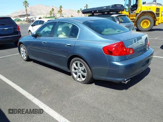 2005 Infiniti G35 z VIN JNKCV51E05M213499, wystawiony jako IAAI lot #42409774 z przebiegiem 118 541 mil mil oraz . Historia ofert i sprzedaży dostępna na DreamBid. Obrazek 1.