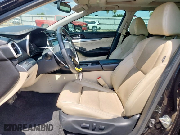 2016 Nissan Maxima SL with VIN 1N4AA6AP1GC409820, listed as a Copart auction lot 60888725 with 124,998 mi miles and Salvage title. Bid and sale history available at DreamBid. Image 7.