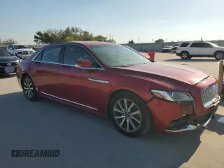 2017 Lincoln Continental Premiere with VIN 1LN6L9PK1H5608729, listed as a Copart auction lot 74144594 with 112,348 mi miles and Salvage Title. Bid and sale history available at carsss.com. Image 4.