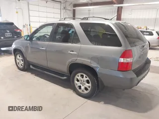 2002 Acura MDX Touring Pkg with VIN 2HNYD18602H507656, listed as a IAAI auction lot 41108984 with 279,724 mi miles. Bid and sale history available at carsss.com. Image 3.