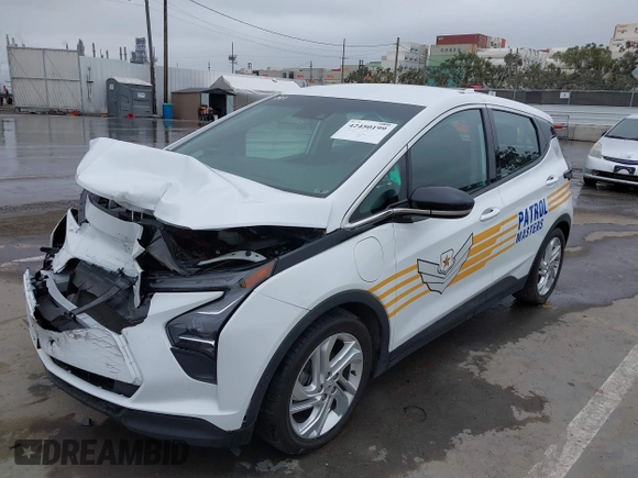 2023 Chevrolet Bolt EV 1LT with VIN 1G1FW6S08P4100397, listed as a IAAI auction lot 42450199 with 106,268 mi miles and . Bid and sale history available at DreamBid. Image 2.