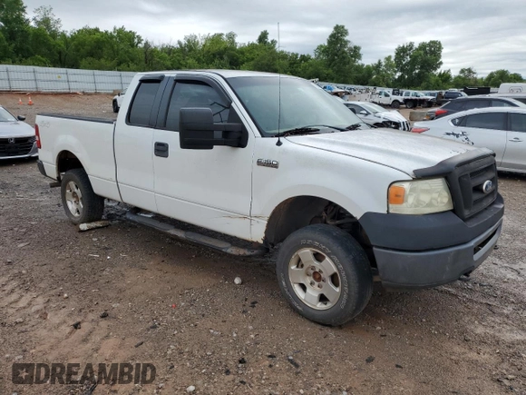 2008 Ford F-150 XLT with VIN 1FTPX14538KB17514, listed as a Copart auction lot 59846725 with 294,920 mi miles and Clean title. Bid and sale history available at DreamBid. Image 4.