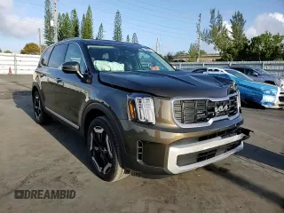 2025 Kia Telluride S with VIN 5XYP64GCXSG612966, listed as a Copart auction lot 51367835 with 105 mi miles and Salvage Title. Bid and sale history available at DreamBid. Image 12.