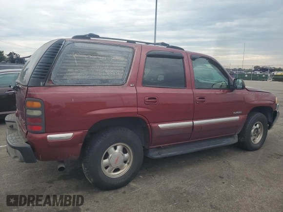 2002 GMC Yukon SLT with VIN 1GKEK13Z32J256943, listed as a Copart auction lot 65856834 with 288,872 mi miles and Salvage Title. Bid and sale history available at carsss.com. Image 3.