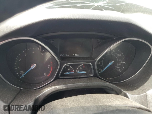 2016 Ford Focus SE with VIN 1FADP3F21GL248456, listed as a Copart auction lot 51583335 with 134,313 mi miles and Salvage title. Bid and sale history available at DreamBid. Image 9.