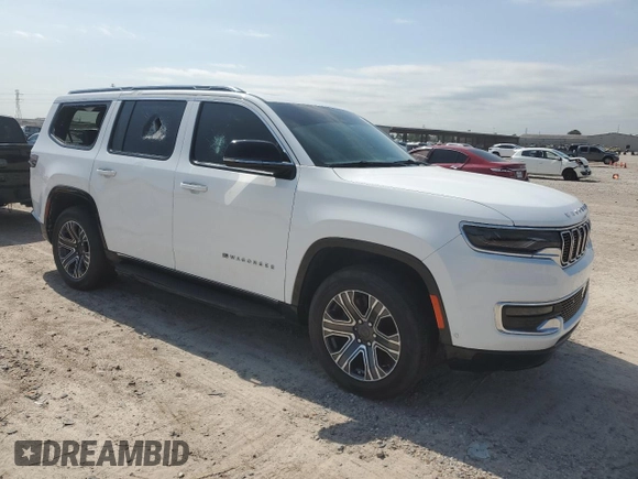 2024 Jeep Wagoneer with VIN 1C4SJVAP2RS116252, listed as a Copart auction lot 55745475 with 10,862 mi miles and Salvage Title. Bid and sale history available at DreamBid. Image 4.