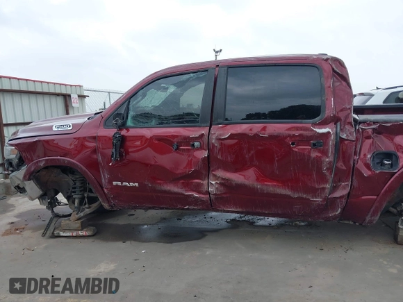 2025 Ram 1500 Big Horn with VIN 1C6RREFG5SN597979, listed as a IAAI auction lot 41931498 with 24,567 mi miles and . Bid and sale history available at DreamBid. Image 6.