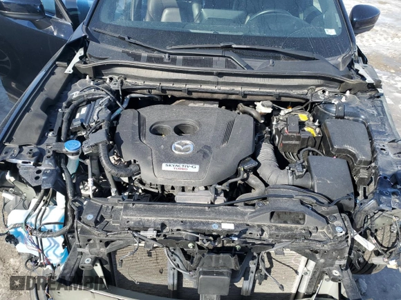 2021 Mazda CX-5 Signature with VIN JM3KFBEY0M0410019, listed as a Copart auction lot 89194805 with 41,489 mi miles and Salvage Title. Bid and sale history available at carsss.com. Image 13.