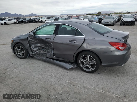 2019 Mercedes-Benz CLA 250 with VIN WDDSJ4EBXKN748452, listed as a Copart auction lot 49196934 with 29,121 mi miles and . Bid and sale history available at DreamBid. Image 2.