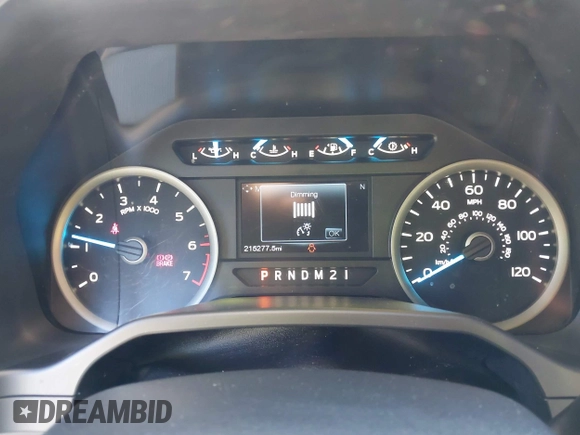2016 Ford F-150 XLT with VIN 1FTFW1EF0GKD52781, listed as a IAAI auction lot 42054003 with 215,277 mi miles. Bid and sale history available at carsss.com. Image 7.