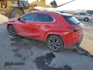 2024 Lexus UX 250h F Sport z VIN JTHR6JBHXR2167156, wystawiony jako Copart lot #41982305 z przebiegiem 35 402 mil mil oraz Szkoda całkowita • Salvage title. Historia ofert i sprzedaży dostępna na DreamBid. Obrazek 2.