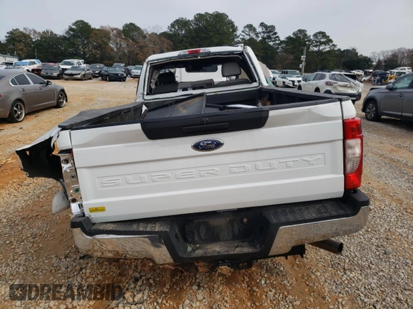 2021 Ford Super Duty F-250 SRW XL with VIN 1FTBF2A66MED54295, listed as a Copart auction lot 42255315 with 171,994 mi miles and Non Repairable. Bid and sale history available at carsss.com. Image 6.