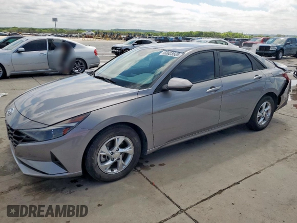 2023 Hyundai Elantra SE with VIN KMHLL4AG0PU434344, listed as a Copart auction lot 50623565 with 3,045 mi miles and Salvage Title. Bid and sale history available at DreamBid. Image 1.