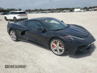 2020 Chevrolet Corvette 3LT with VIN 1G1Y82D48L5000042, listed as a Copart auction lot 78092614 with 16,950 mi miles and Salvage Title. Bid and sale history available at carsss.com. Image 4.