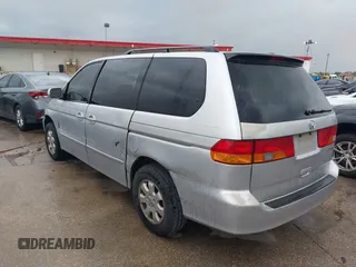 2004 Honda Odyssey EX with VIN 5FNRL18694B076305, listed as a IAAI auction lot 41929212 with 287,717 mi miles and . Bid and sale history available at DreamBid. Image 3.