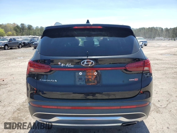 2022 Hyundai Santa Fe SEL z VIN 5NMS34AJ9NH468346, wystawiony jako Copart lot #50541605 z przebiegiem 71 767 mil mil oraz Szkoda całkowita • Salvage title. Historia ofert i sprzedaży dostępna na DreamBid. Obrazek 6.