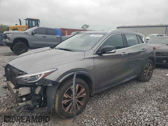 2018 Infiniti QX30 Premium with VIN SJKCH5CR7JA049931, listed as a Copart auction lot 52024955 with 94,588 mi miles and Clean title. Bid and sale history available at DreamBid. Image 1.