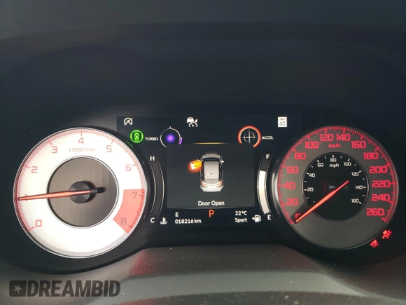 2024 Acura RDX w/A-Spec Advance Package with VIN 5J8TC2H82RL801004, listed as a Copart auction lot 73402314 with 18,216 mi miles and Salvage Title. Bid and sale history available at carsss.com. Image 9.