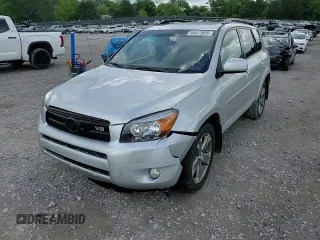 2008 Toyota RAV4 Sport with VIN JTMBK32V185056847, listed as a Copart auction lot 55513695 with 205,866 mi miles and Salvage title. Bid and sale history available at DreamBid. Image 14.