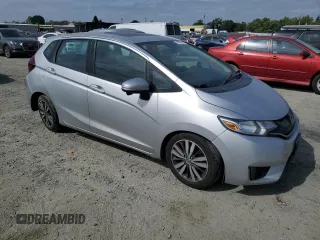 2015 Honda Fit EX-L with VIN 3HGGK5H86FM761557, listed as a Copart auction lot 54274955 with 241,183 mi miles and Salvage Title. Bid and sale history available at DreamBid. Image 4.