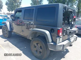 2017 Jeep Wrangler Unlimited Sport with VIN 1C4BJWDG7HL510100, listed as a IAAI auction lot 42451092 with 145,419 mi miles and . Bid and sale history available at DreamBid. Image 3.