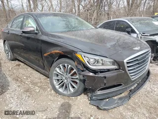 2016 Hyundai Genesis 3.8L with VIN KMHGN4JE9GU110867, listed as a IAAI auction lot 41729504 with 126,247 mi miles. Bid and sale history available at carsss.com. Image 6.